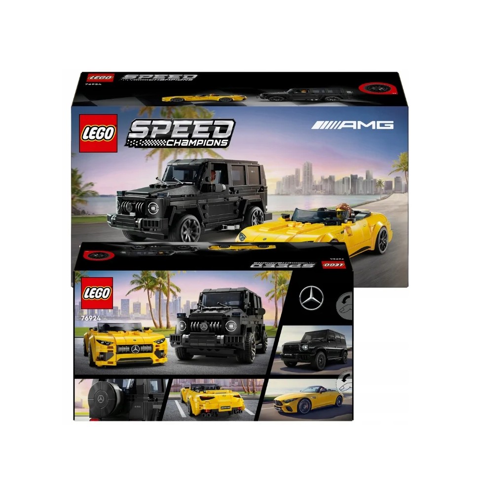 LEGO 76924 Speed Champions Mercedes-AMG G 63 and SL 63