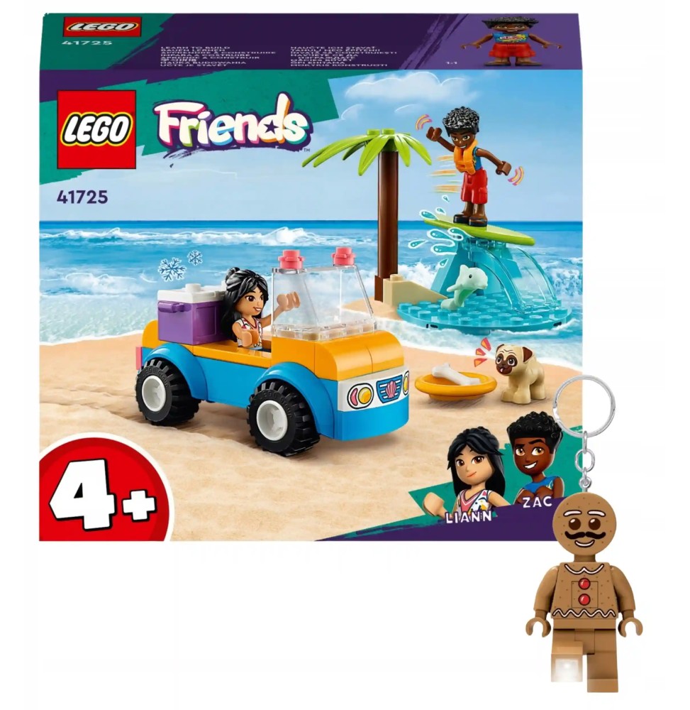 Set LEGO Friends cu vehicul de plajă