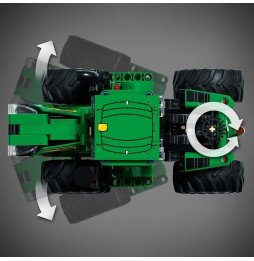 LEGO Technic traktor John Deere 9620R z przyczepą