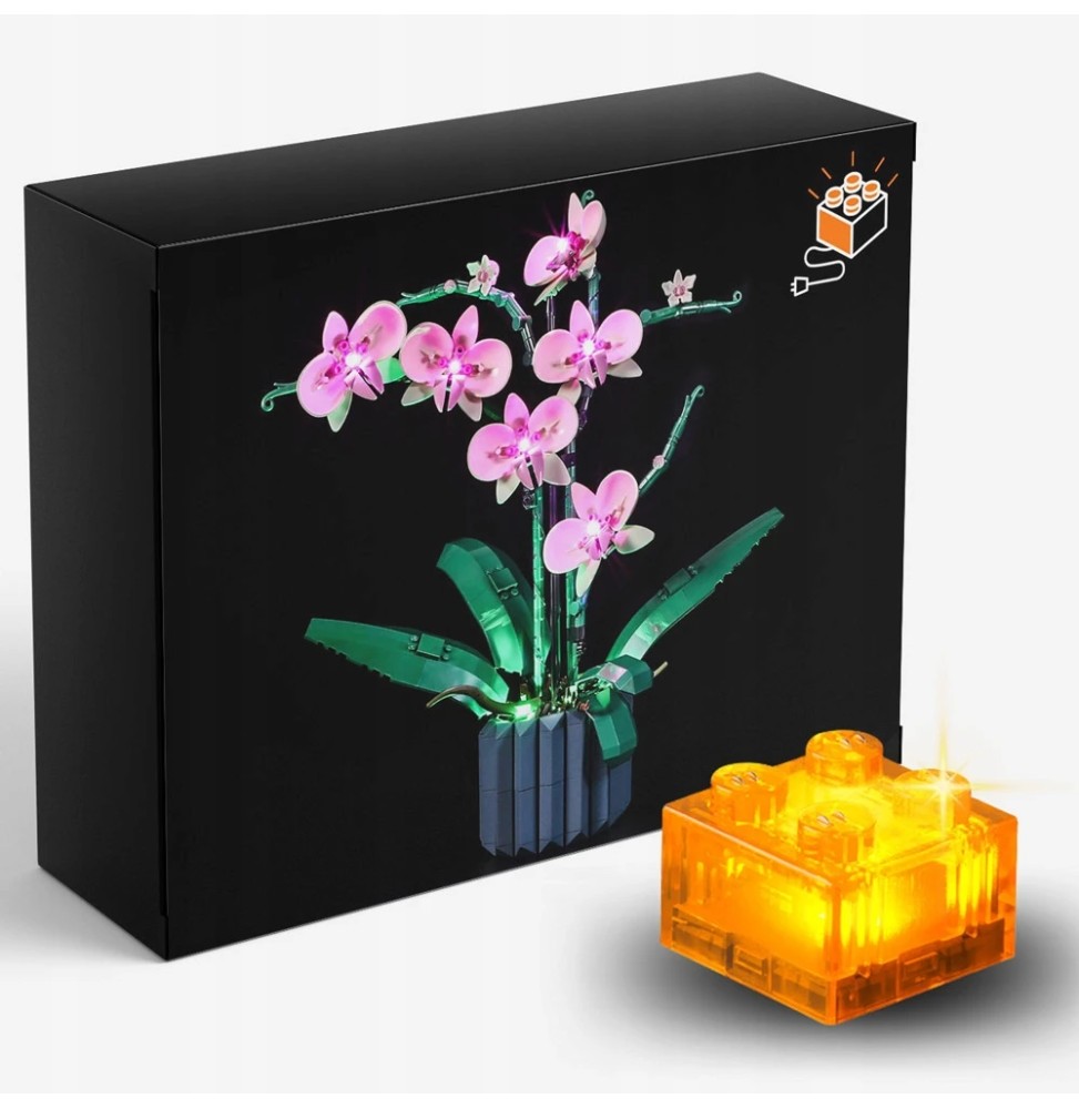 Oświetlenie LED do LEGO Orchidea 10311