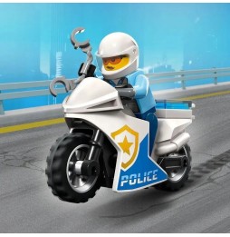 LEGO police motorcycle with thief - kids set