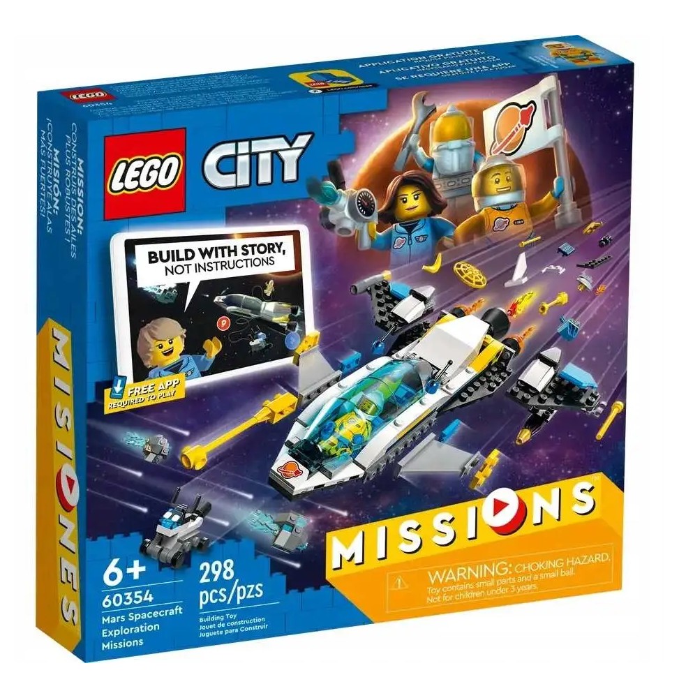 LEGO City 60354 Expediții cu Nava Marțiană