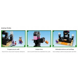 LEGO Minecraft arena Endu - set pentru copii