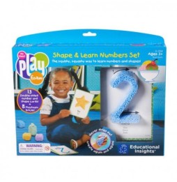 Playfoam, foam dough for learning numbers