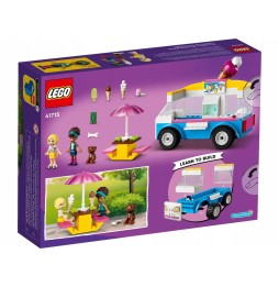 LEGO Friends furgonetă cu înghețată 41715