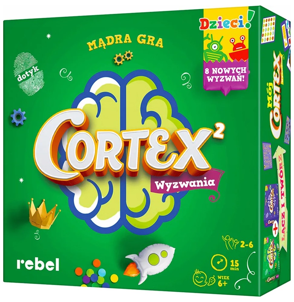 Cortex dla dzieci 2 - Mądra gra rozwijająca umysł