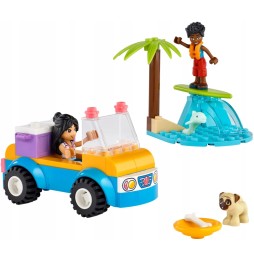 Set LEGO Friends cu vehicul de plajă