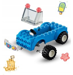 Set LEGO Friends cu vehicul de plajă