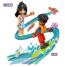 Set LEGO Friends cu vehicul de plajă