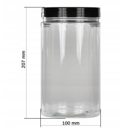 Container for Lego Bricks x9 Transparent