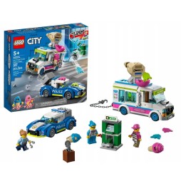 LEGO City Urmărirea poliției furgonetei cu înghețată