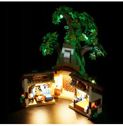 LEGO Ideas Winnie de Pooh cu iluminare LED