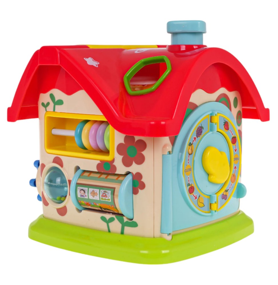 Multifunctional House with Sorter for Kids 18 Months