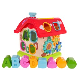 Multifunctional House with Sorter for Kids 18 Months