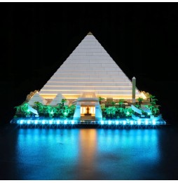 LED Lighting for LEGO Pyramid of Cheops 21058