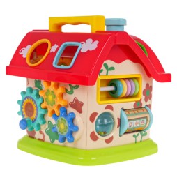 Multifunctional House with Sorter for Kids 18 Months