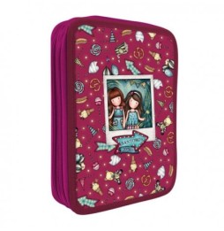 Double Pencil Case with Accessories - Gorjuss