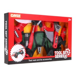 Tool Belt Set for Kids 3+ with Screwdriver and Tools