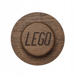 LEGO Wooden Wall Hook Set of 3