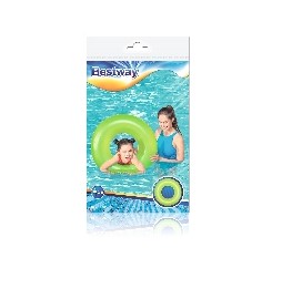 Neon Green Swimming Ring Bestway 76 cm