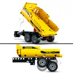 LEGO Technic traktor John Deere 9620R z przyczepą