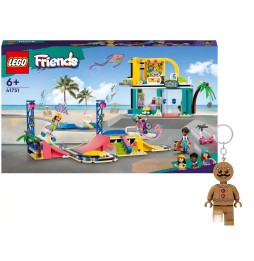 LEGO Friends Skatepark 41751 with Keychain