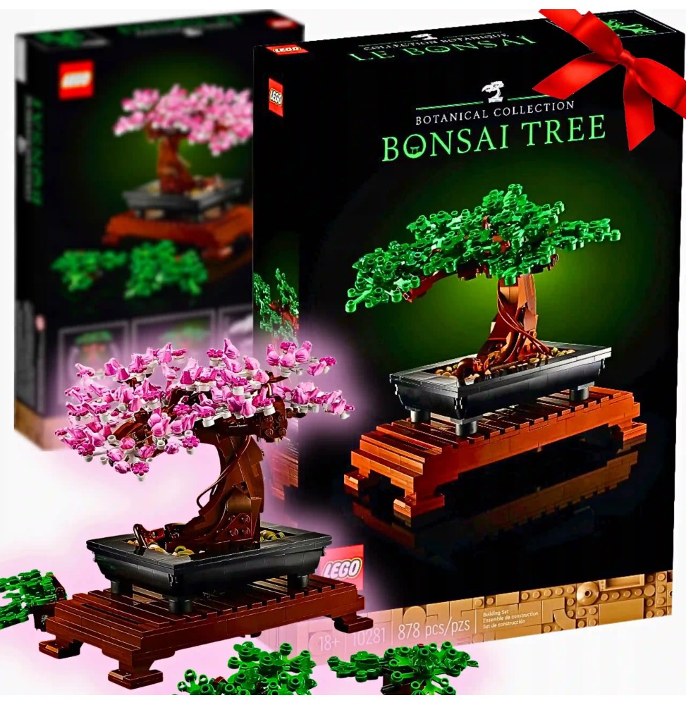 Klocki LEGO Drzewko Bonsai 2w1 z Doniczką