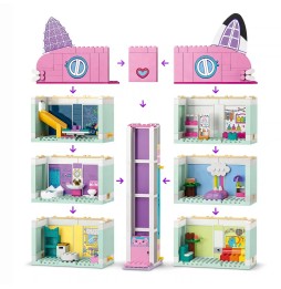 LEGO Gabby Dollhouse Koci Domek Gabi Zestaw Klocków