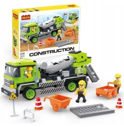 Set de blocuri oraș construcție 369el