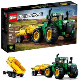 LEGO Technic traktor John Deere 9620R z przyczepą