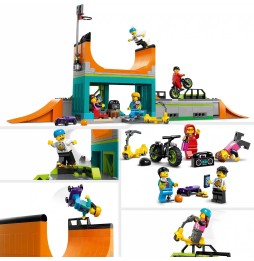 LEGO City 60364 Skatepark Urban Set de Cuburi