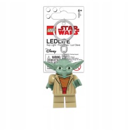 Brelok LEGO Star Wars Yoda z latarką