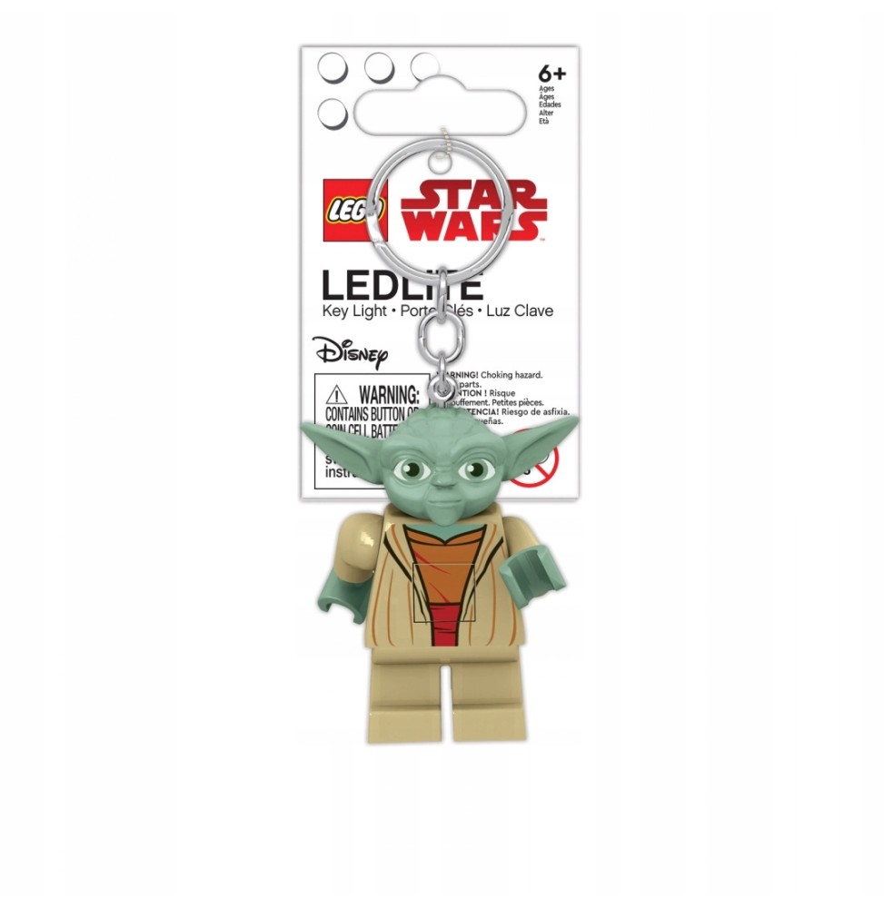 Breloc LEGO Star Wars Yoda cu lanternă