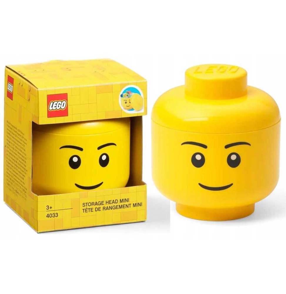 LEGO Minifigure Head Shaped Container 4033