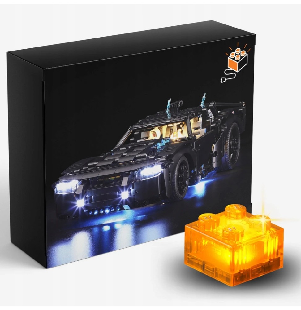 Iluminare LED pentru LEGO Batmobil 42127