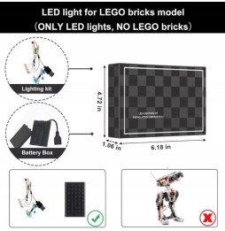 LED Lighting for Lego BD-1 75335 Star Wars