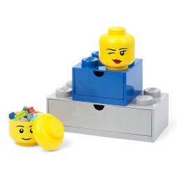 LEGO Minifigure Head Shaped Container 4033