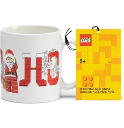 LEGO Christmas Ceramic Mug Santa 5008077