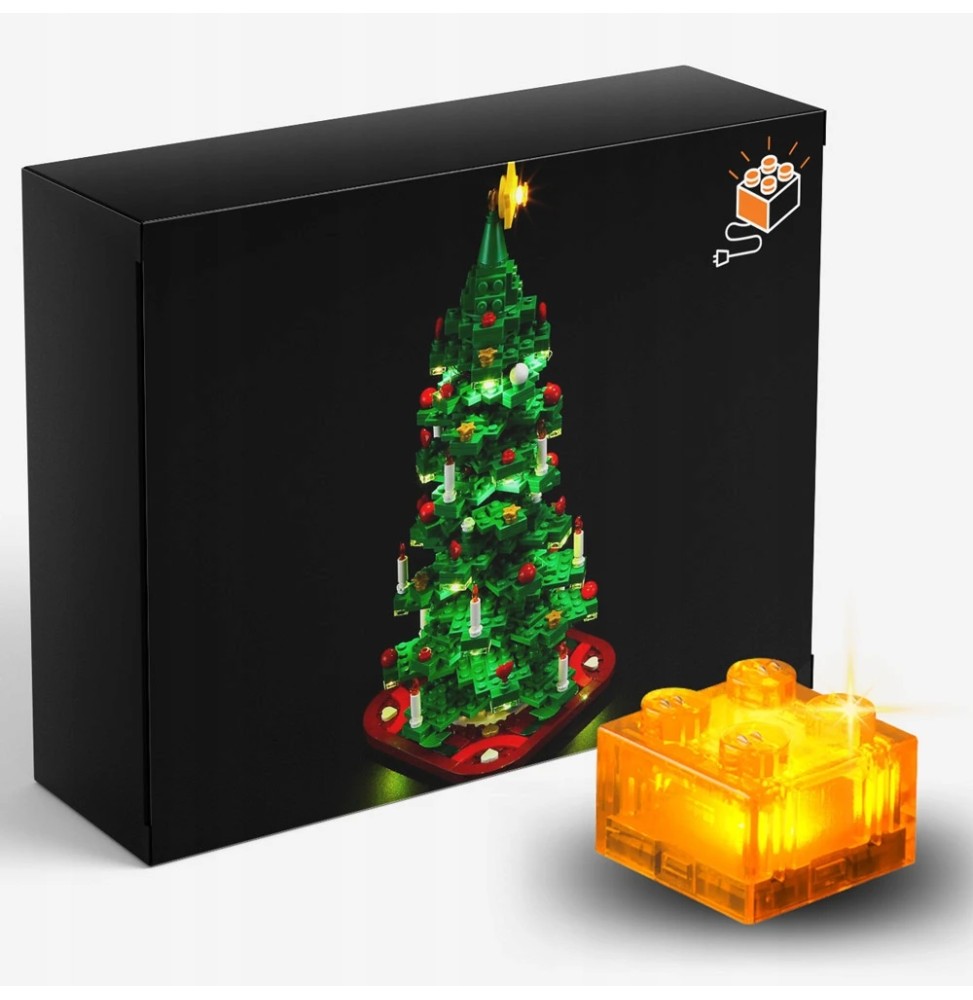 LED Lighting for LEGO Christmas Tree 40573