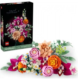 LEGO Botanicals 10342 buchet flori roz