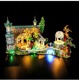 Iluminare LED pentru LEGO Rivendell 10316