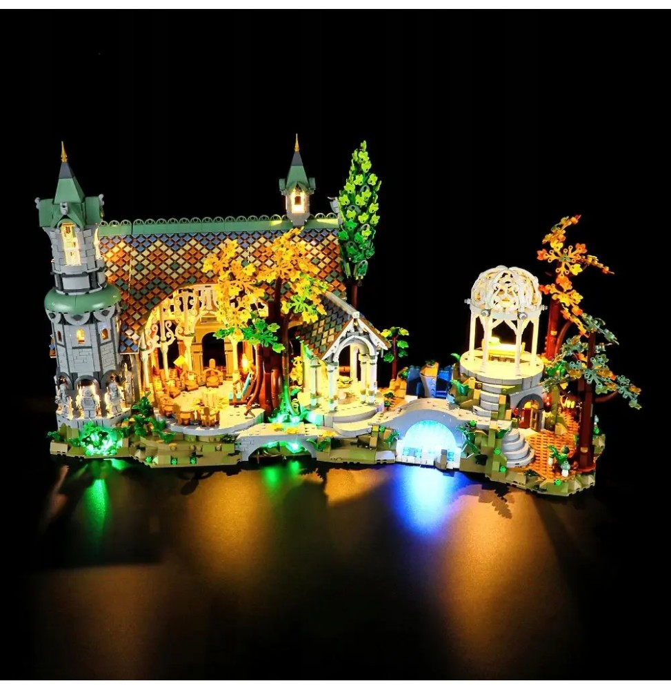 LED Lighting for LEGO Rivendell 10316