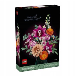 LEGO Botanicals 10342 pink flower bouquet