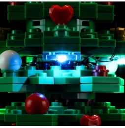 LED Lighting for LEGO Christmas Tree 40573