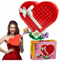 LEGO Valentine's Heart-Shaped Box