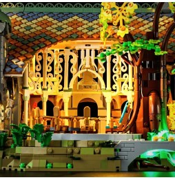 Iluminare LED pentru LEGO Rivendell 10316