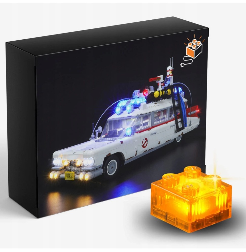 LED Lighting for LEGO ECTO-1 Ghostbusters