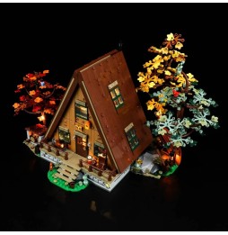 LED Lighting for LEGO A-Frame Cabin