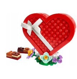 LEGO Valentine's Heart-Shaped Box