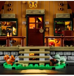 LED Lighting for LEGO A-Frame Cabin